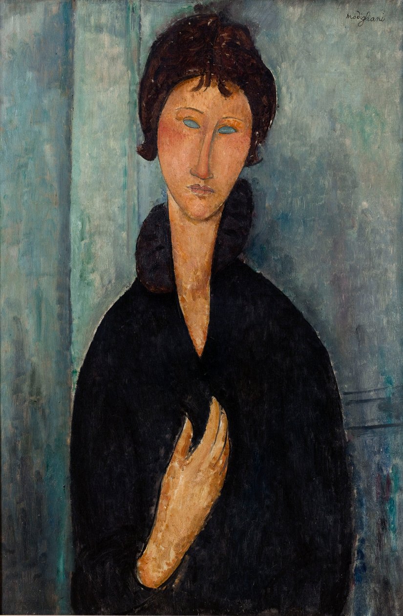 Kék szemű nő alkotó: Amedeo Modigliani