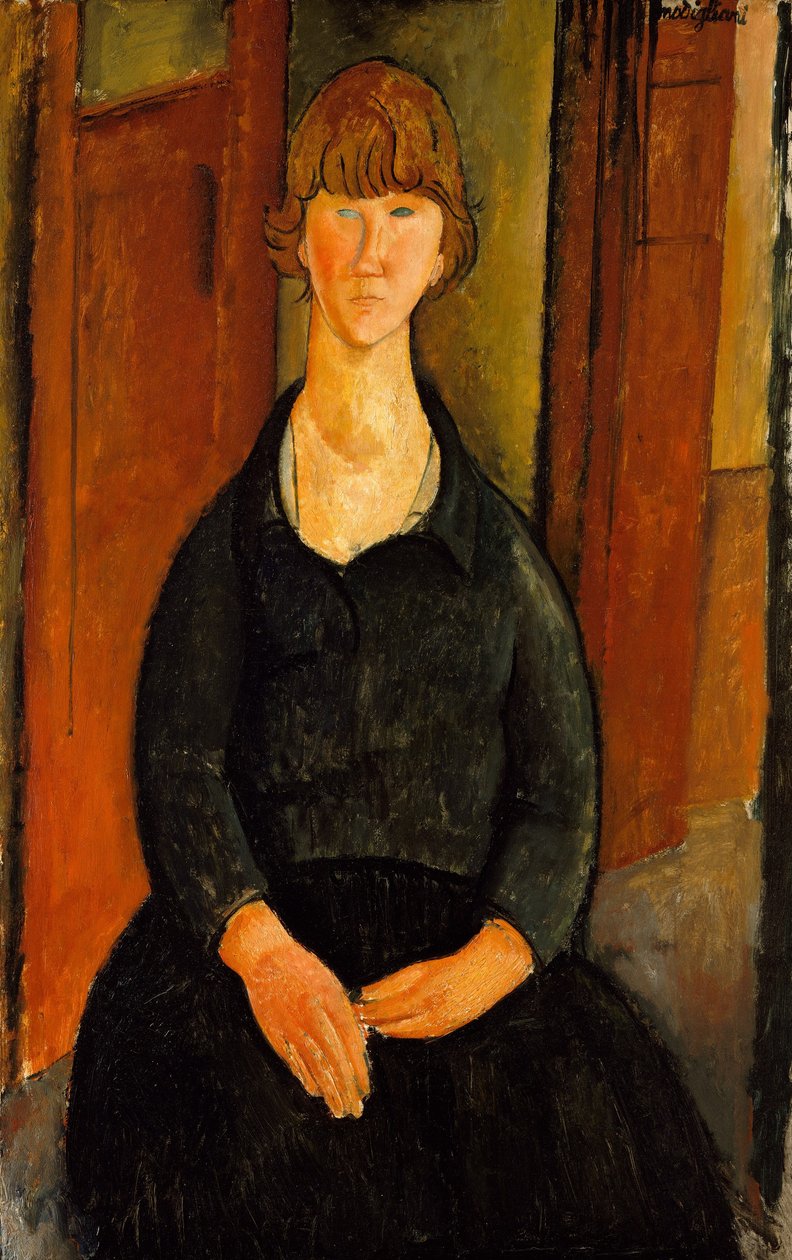 Virágárus, 1919 alkotó: Amedeo Modigliani