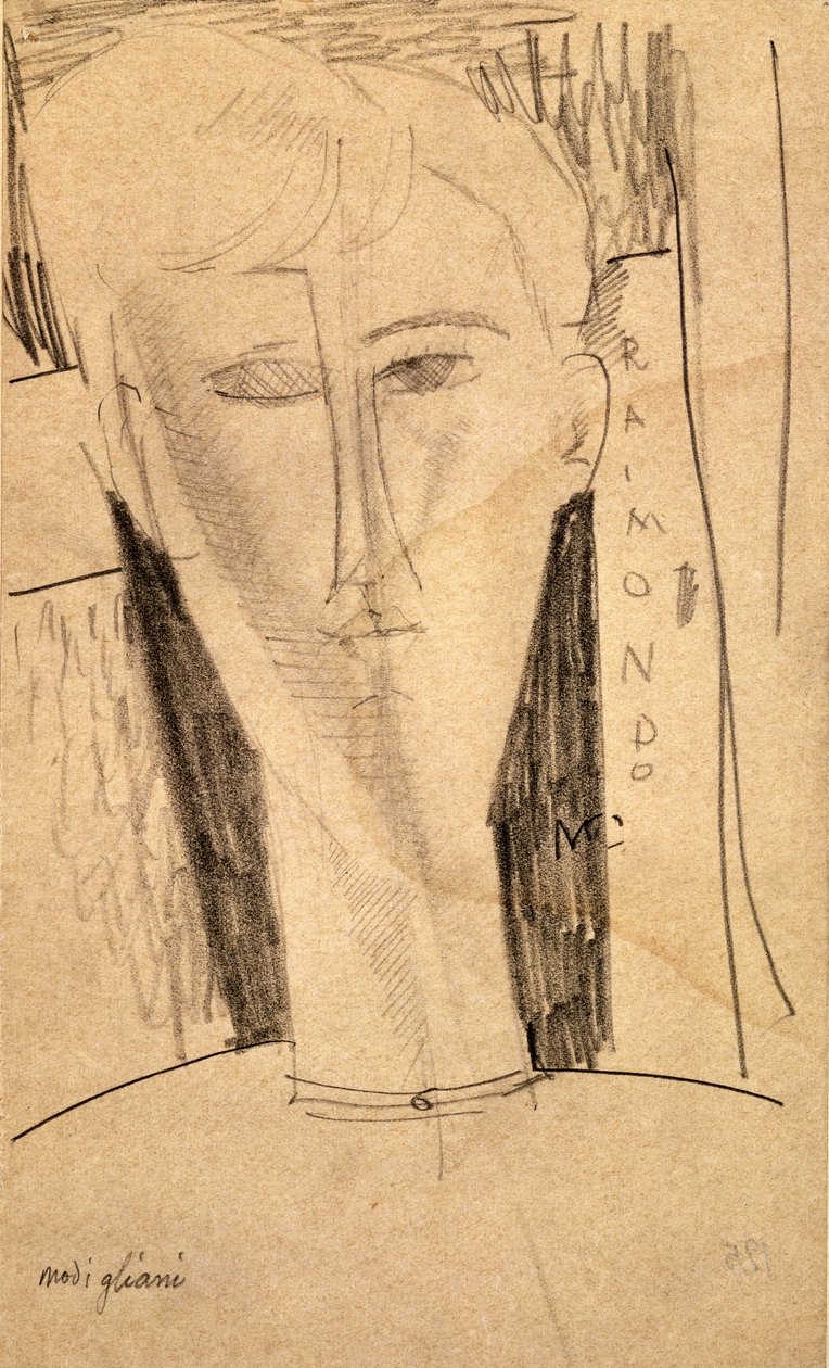 Fej – Raimondo alkotó: Amedeo Modigliani