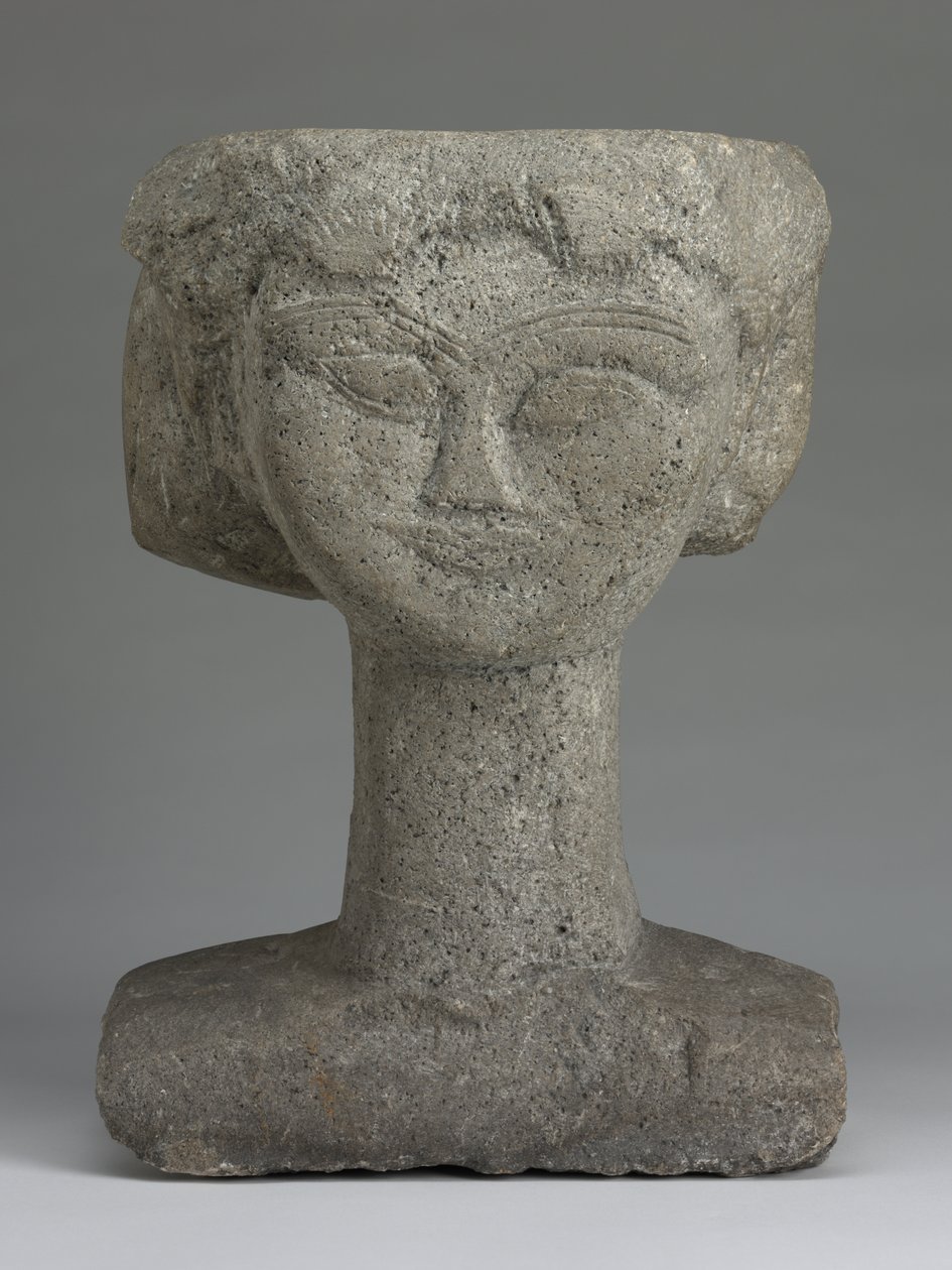 Fej, 1911 körül alkotó: Amedeo Modigliani