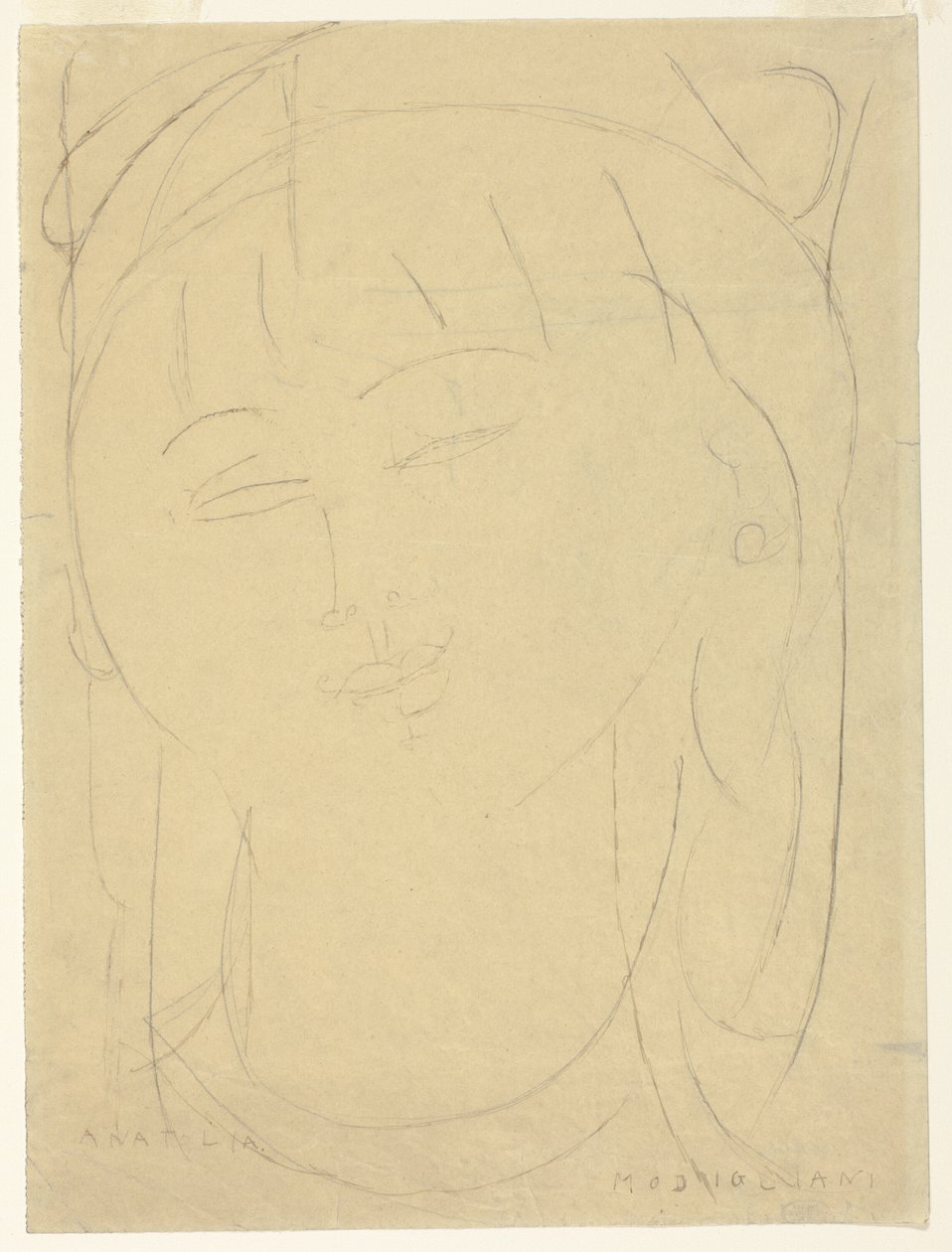 Anatólia vezetője alkotó: Amedeo Modigliani