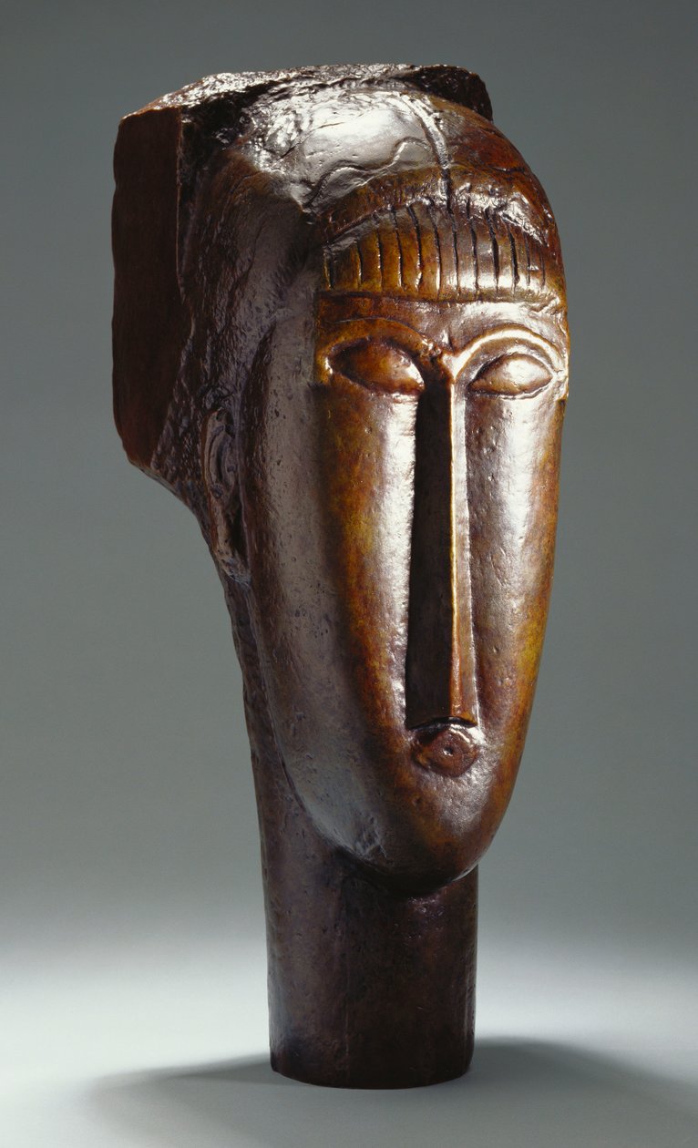 Rojtos nő feje alkotó: Amedeo Modigliani