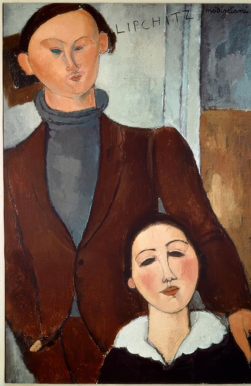 Jacques Lipchitz és felesége alkotó: Amedeo Modigliani