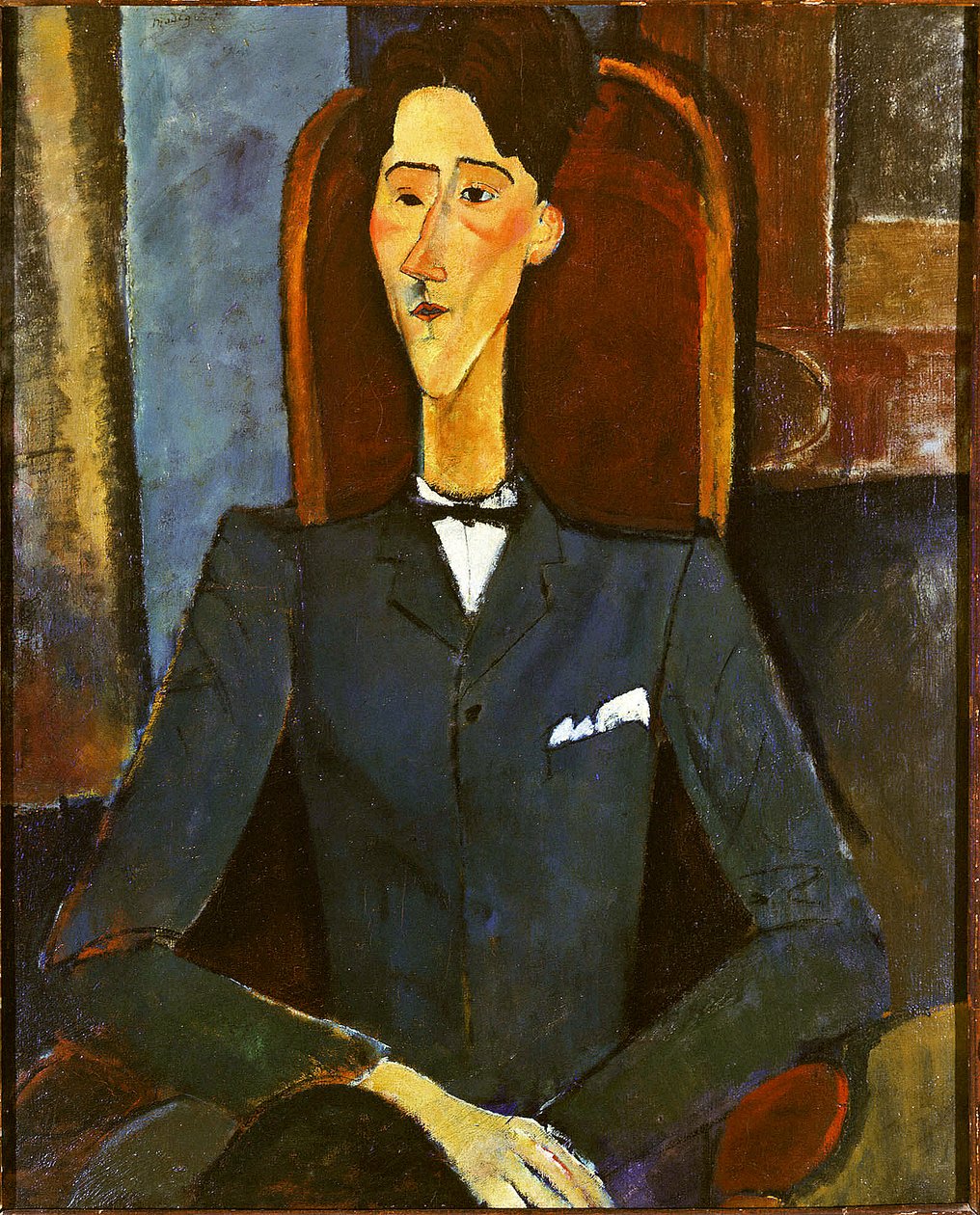 Jean Cocteau, Amedeo Modigliani festménye 1916-ban alkotó: Amedeo Modigliani