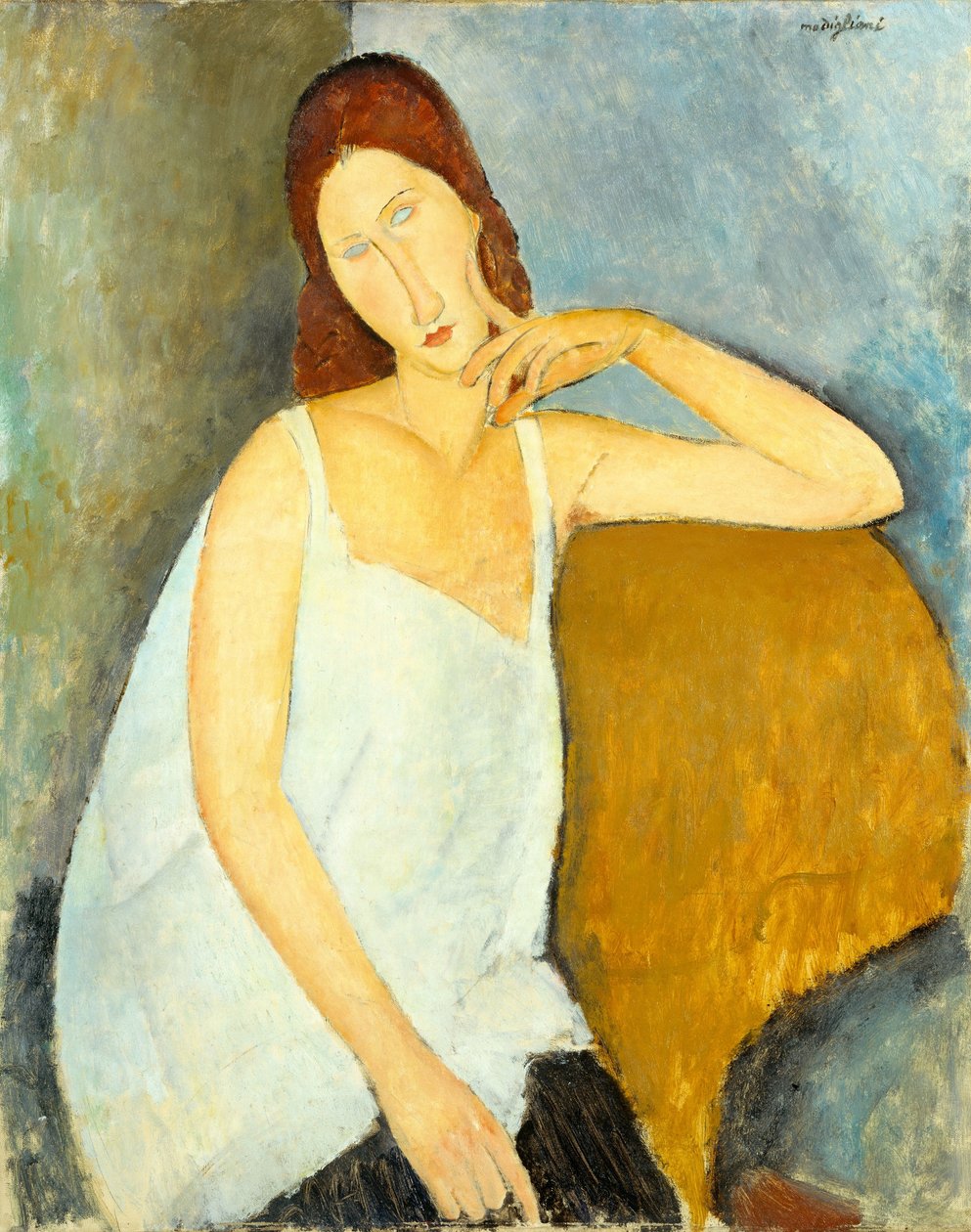 Jeanne Hébuterne (1898–1920), 1919 alkotó: Amedeo Modigliani