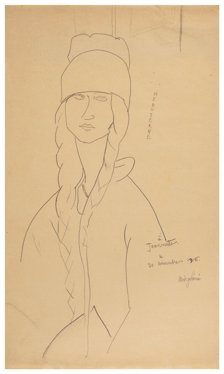 Jeanne Hébuterne alkotó: Amedeo Modigliani