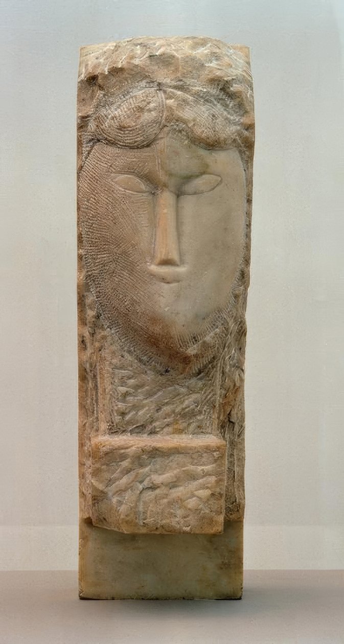 Egy nő feje alkotó: Amedeo Modigliani
