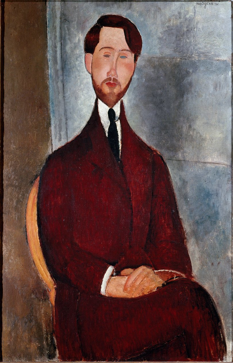 Leopold Zborowski – Leopold Zborowski portréja alkotó: Amedeo Modigliani