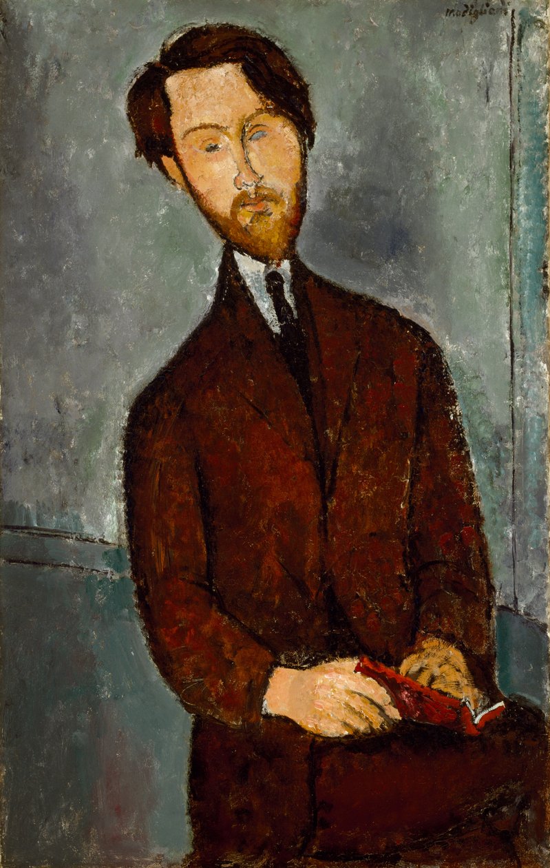 Leopold Zborowski, 1916 körül alkotó: Amedeo Modigliani