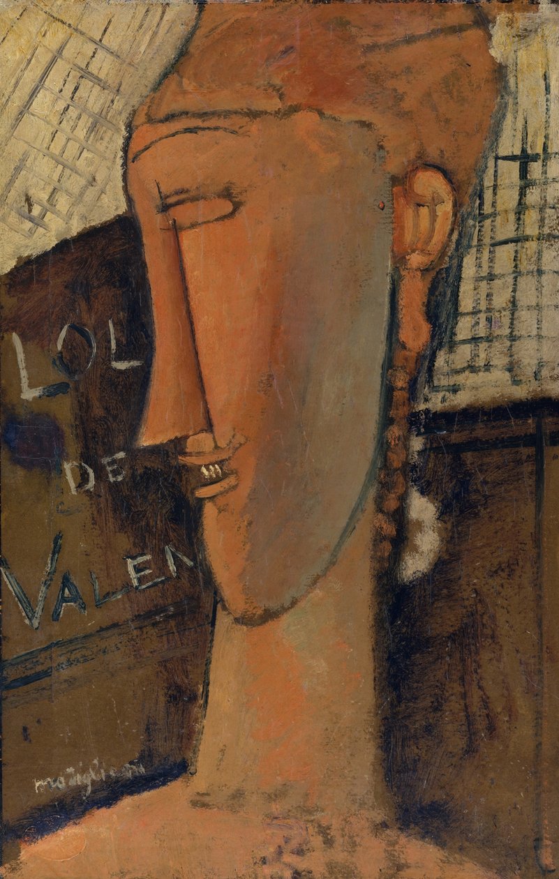 Valenciai Lola, 1915 alkotó: Amedeo Modigliani