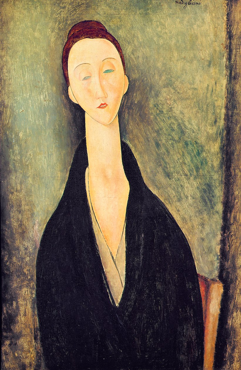 Madame Hanka Zborowska, 1918 alkotó: Amedeo Modigliani