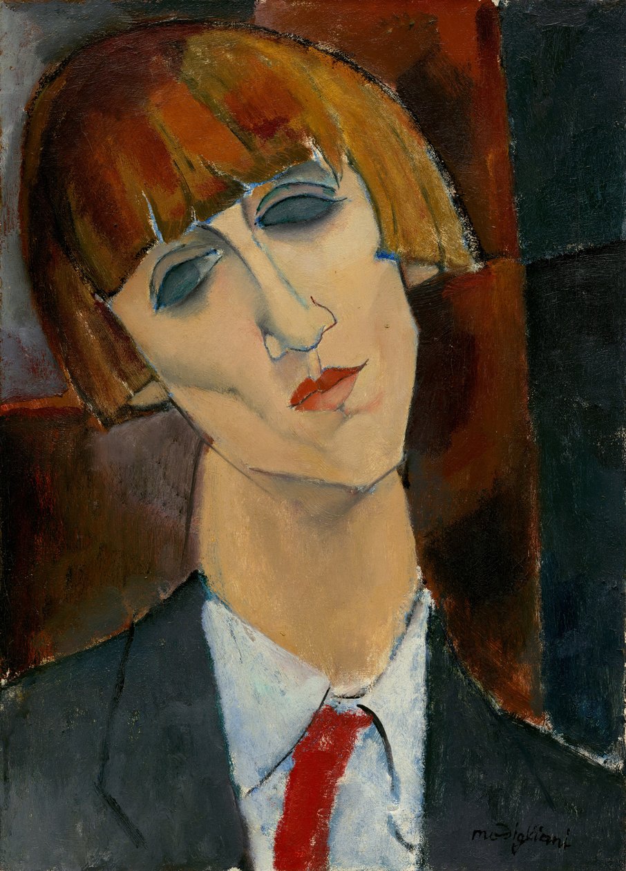 Madame Kisling, c. 1917 (oil on canvas) alkotó: Amedeo Modigliani