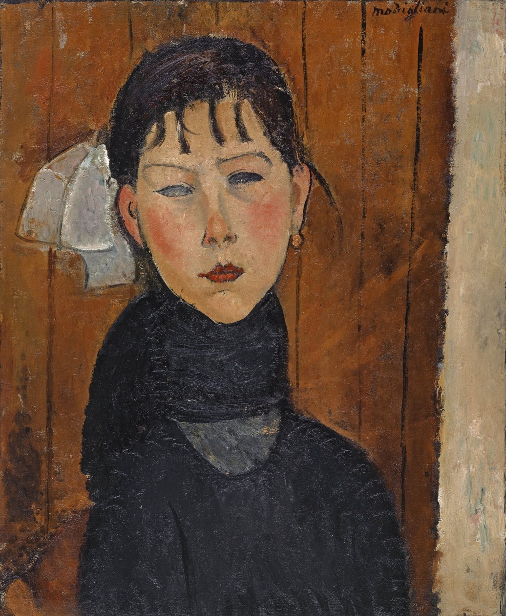 Marie (Marie, a nép lánya), 1918 alkotó: Amedeo Modigliani