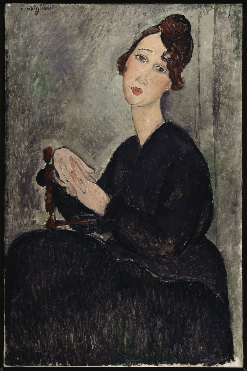 Dèdie portréja, 1918 alkotó: Amedeo Modigliani