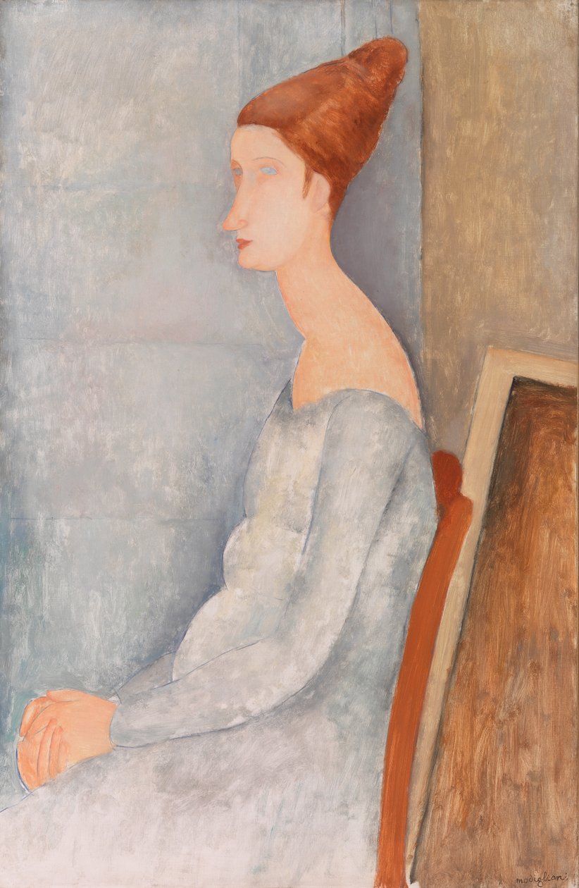 Jeanne Hébuterne portréja (Jeanne Hébuterne portréja) alkotó: Amedeo Modigliani