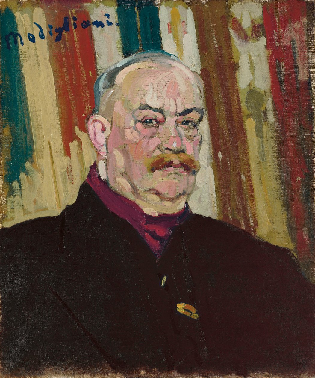 Joseph Levi portréja, 1909 körül (olaj, vászon) alkotó: Amedeo Modigliani