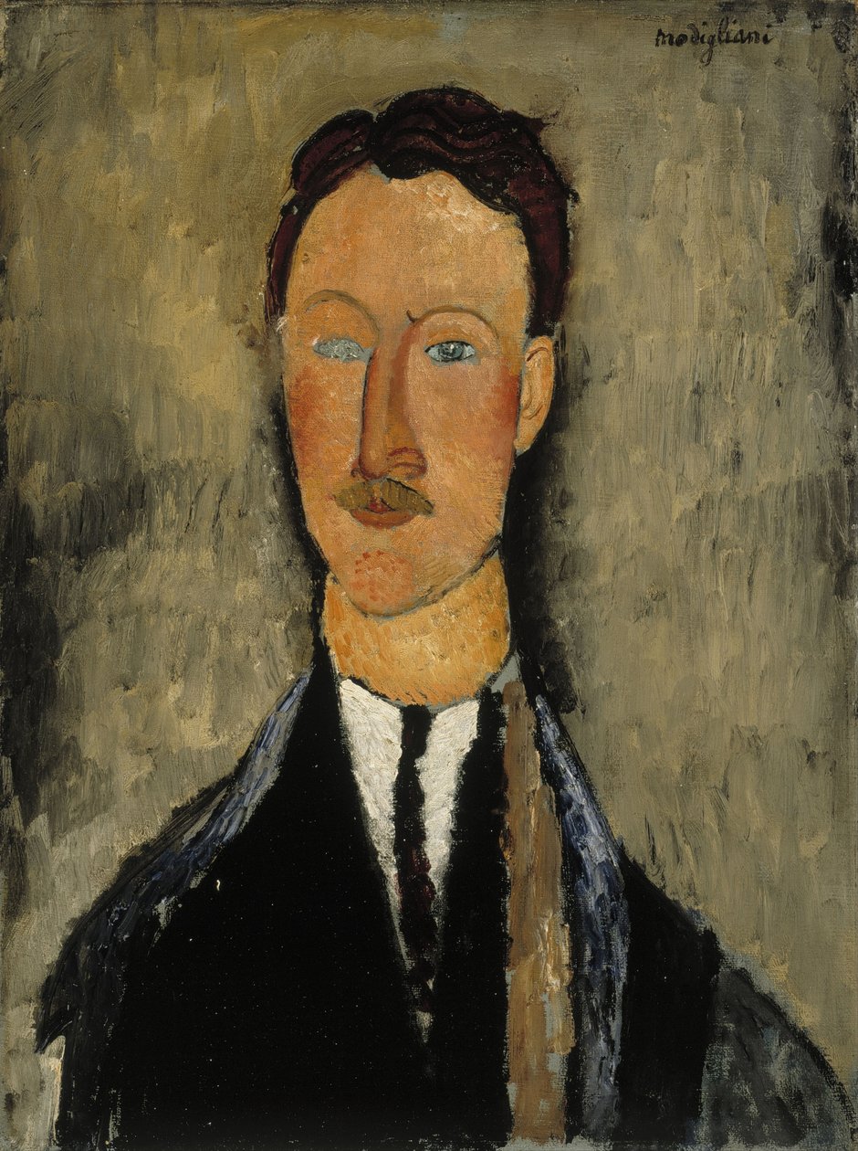 Léopold Survage portréja 1879-1968 alkotó: Amedeo Modigliani