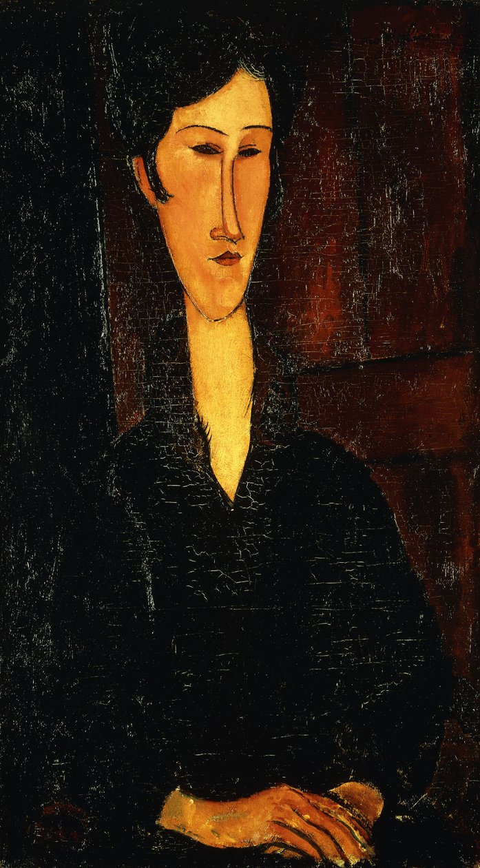 Madam Zborowska portréja; Ritratto di Mne Zborowska, 1917 alkotó: Amedeo Modigliani