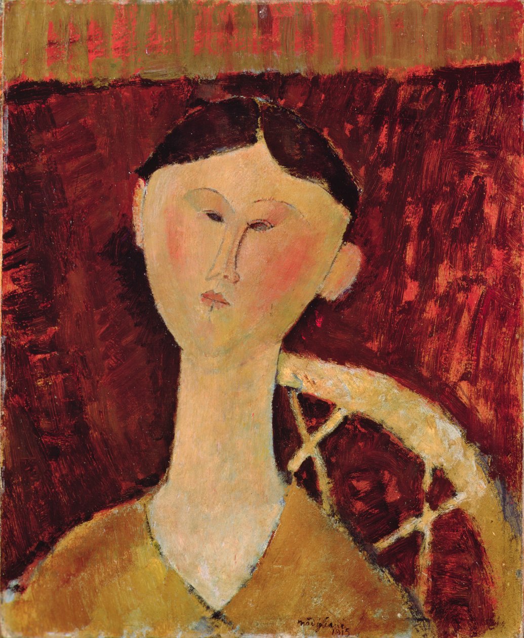 Mrs Hastings portréja, 1915 (olaj, karton) alkotó: Amedeo Modigliani