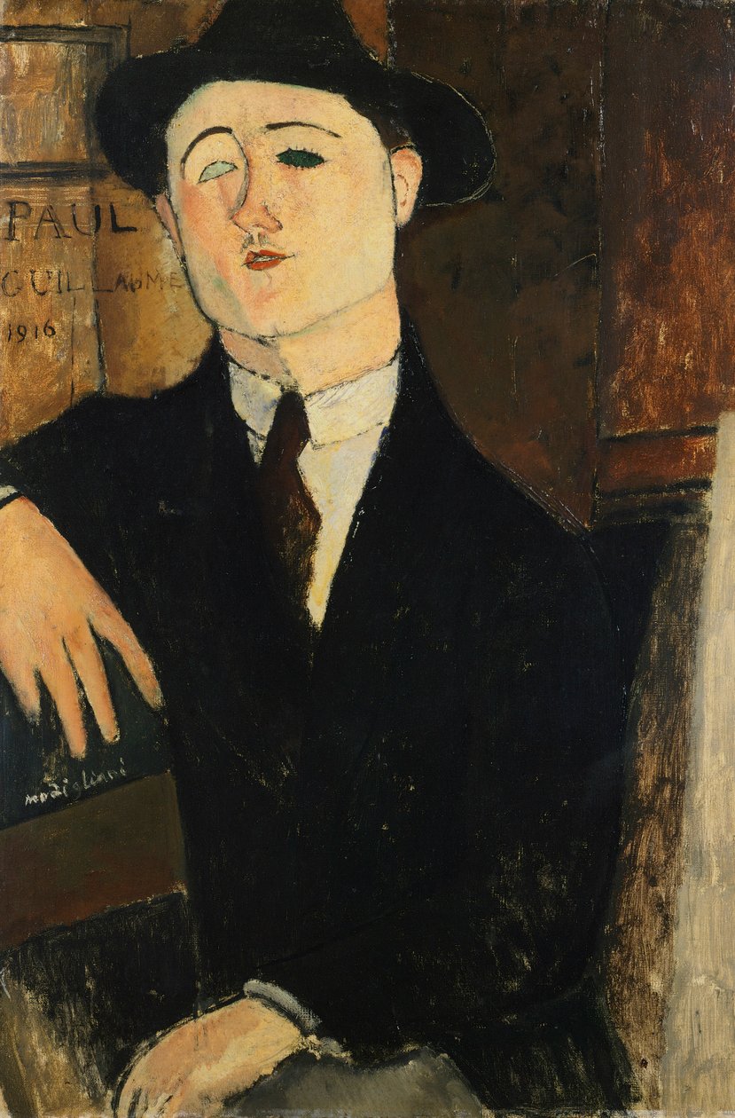 Paul Guillaume portréja alkotó: Amedeo Modigliani