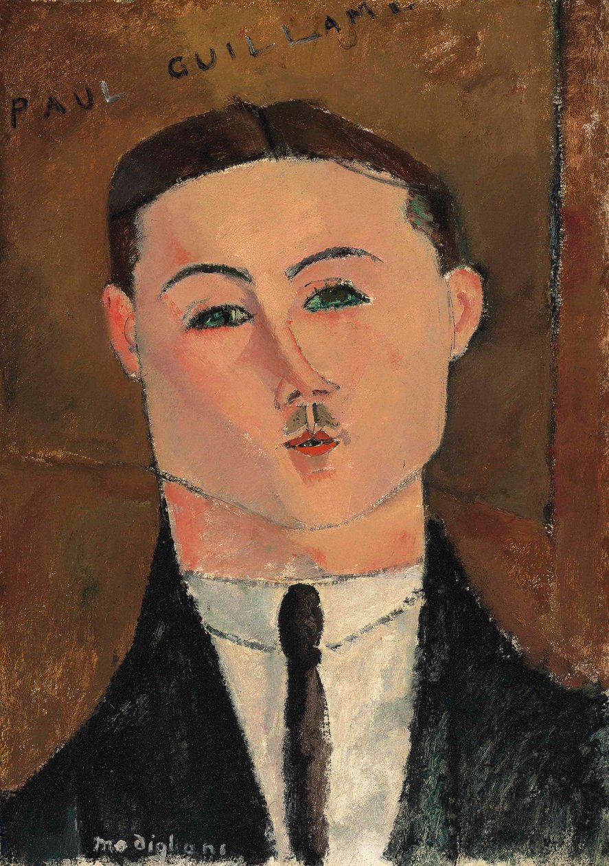 Paul Guillaume portréja alkotó: Amedeo Modigliani