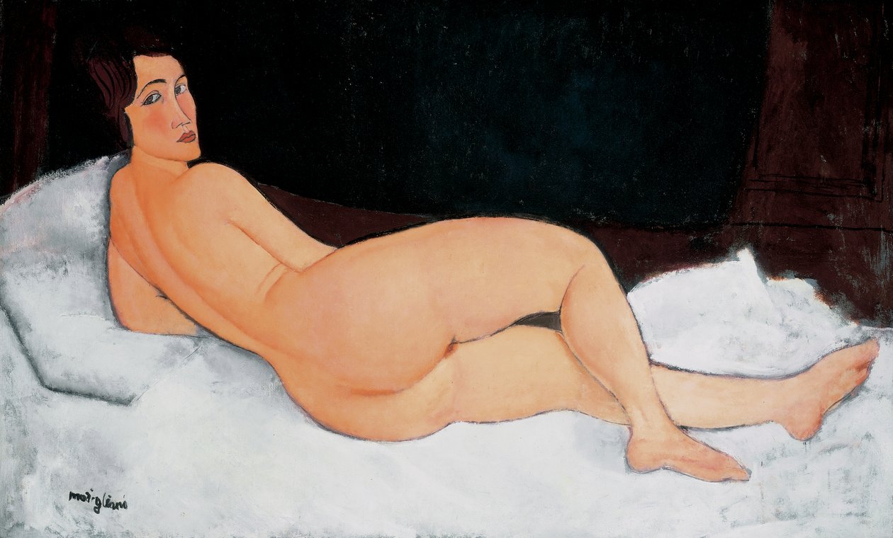 Pihenő akt alkotó: Amedeo Modigliani