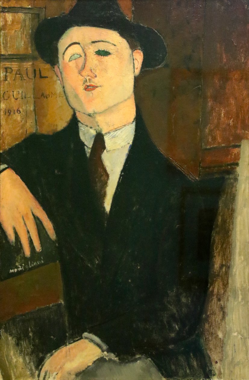 Paul Guillaume portréja alkotó: Amedeo Modigliani