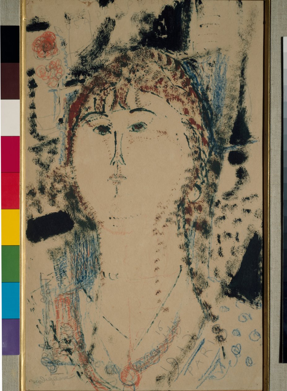 Amedeo Modigliani Rosa Porprina festménye alkotó: Amedeo Modigliani