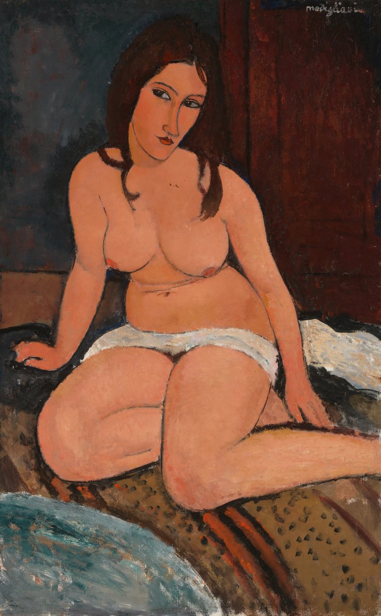 Ülő akt alkotó: Amedeo Modigliani
