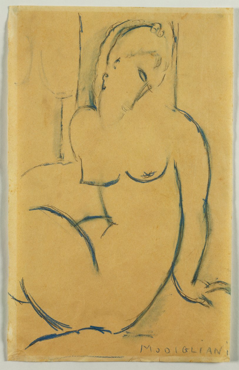 Ülő nő, 1914 alkotó: Amedeo Modigliani