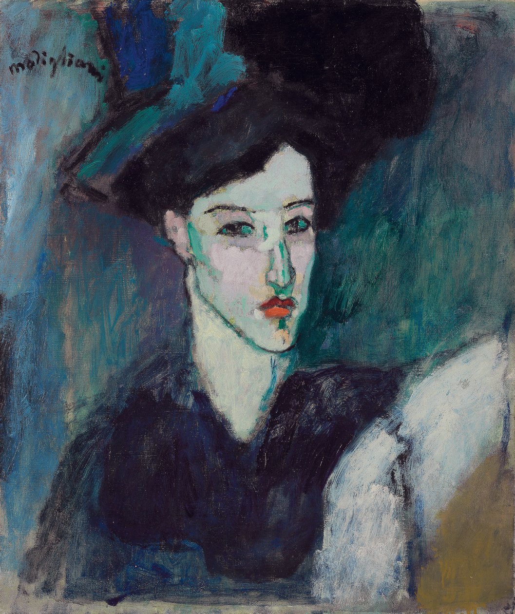 A zsidó; La Juive, 1907-1908 körül alkotó: Amedeo Modigliani