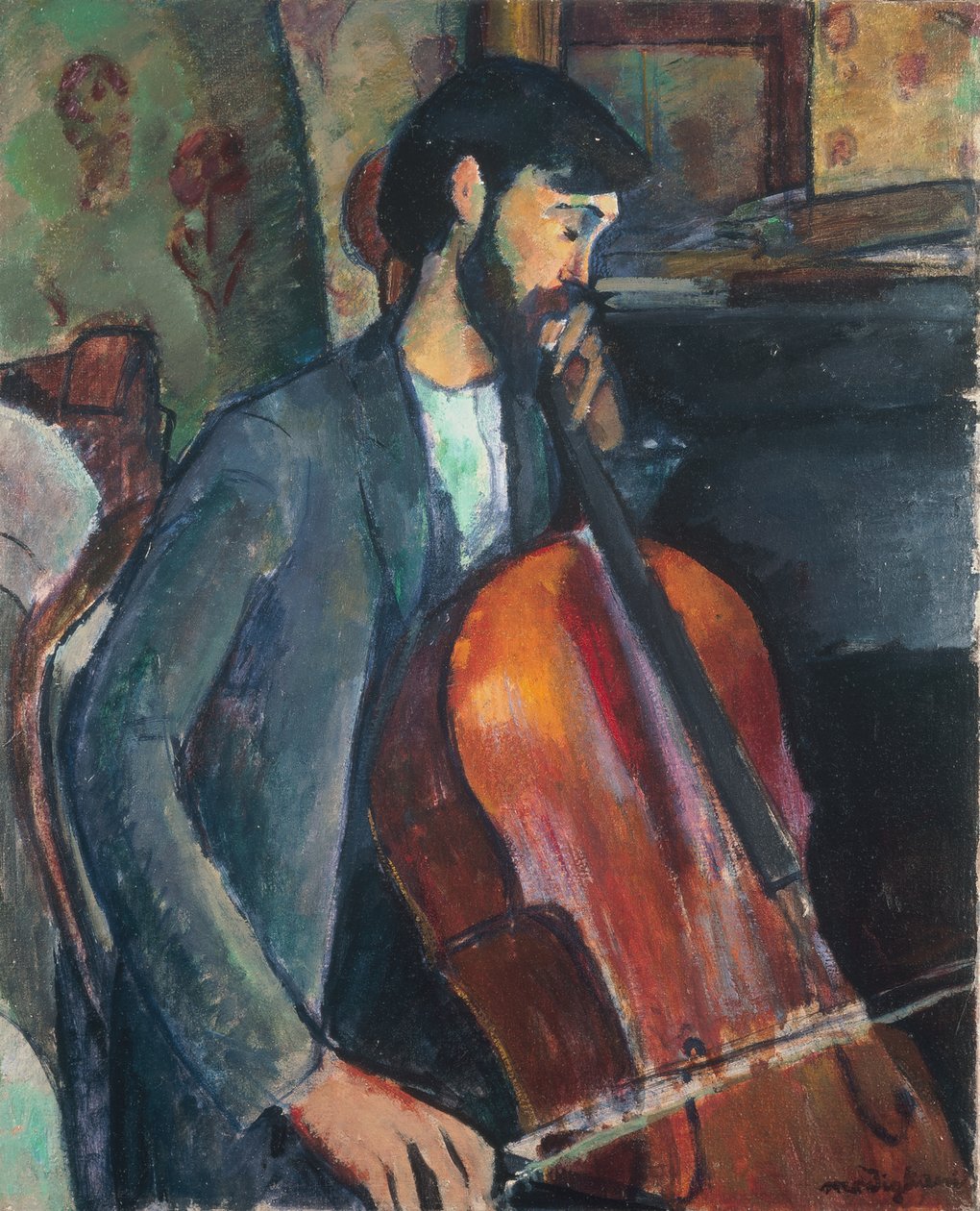 A hegedűs alkotó: Amedeo Modigliani