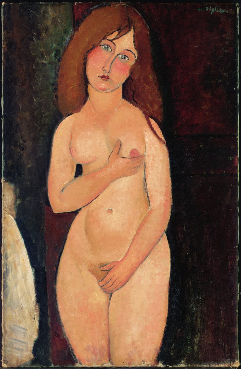 Vénusz vagy álló akt vagy akt Medici; Vénusz alkotó: Amedeo Modigliani