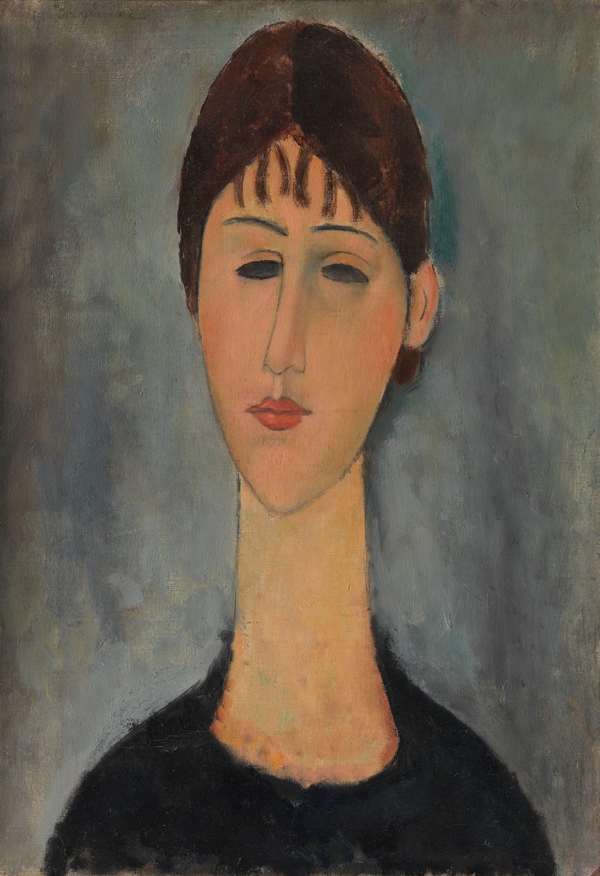Fiatal nő (Anna Zborowska) alkotó: Amedeo Modigliani