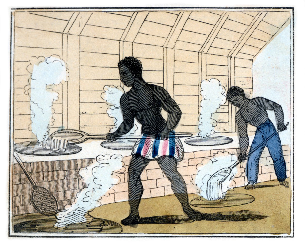 A cukor forralása és lehűtése, 1826 alkotó: Amelia Alderson Opie