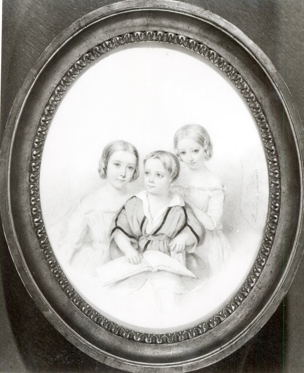 Blandine (sz.1835), Cosima (sz.1837) és Daniel (sz.1839), Marie d
