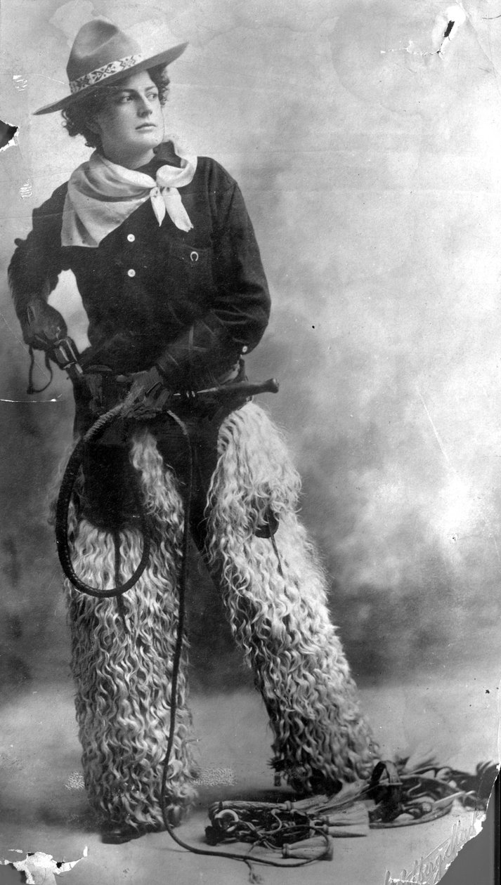 Adele Voughle, tehénlány, 1880-1900 körül alkotó: American Photographer