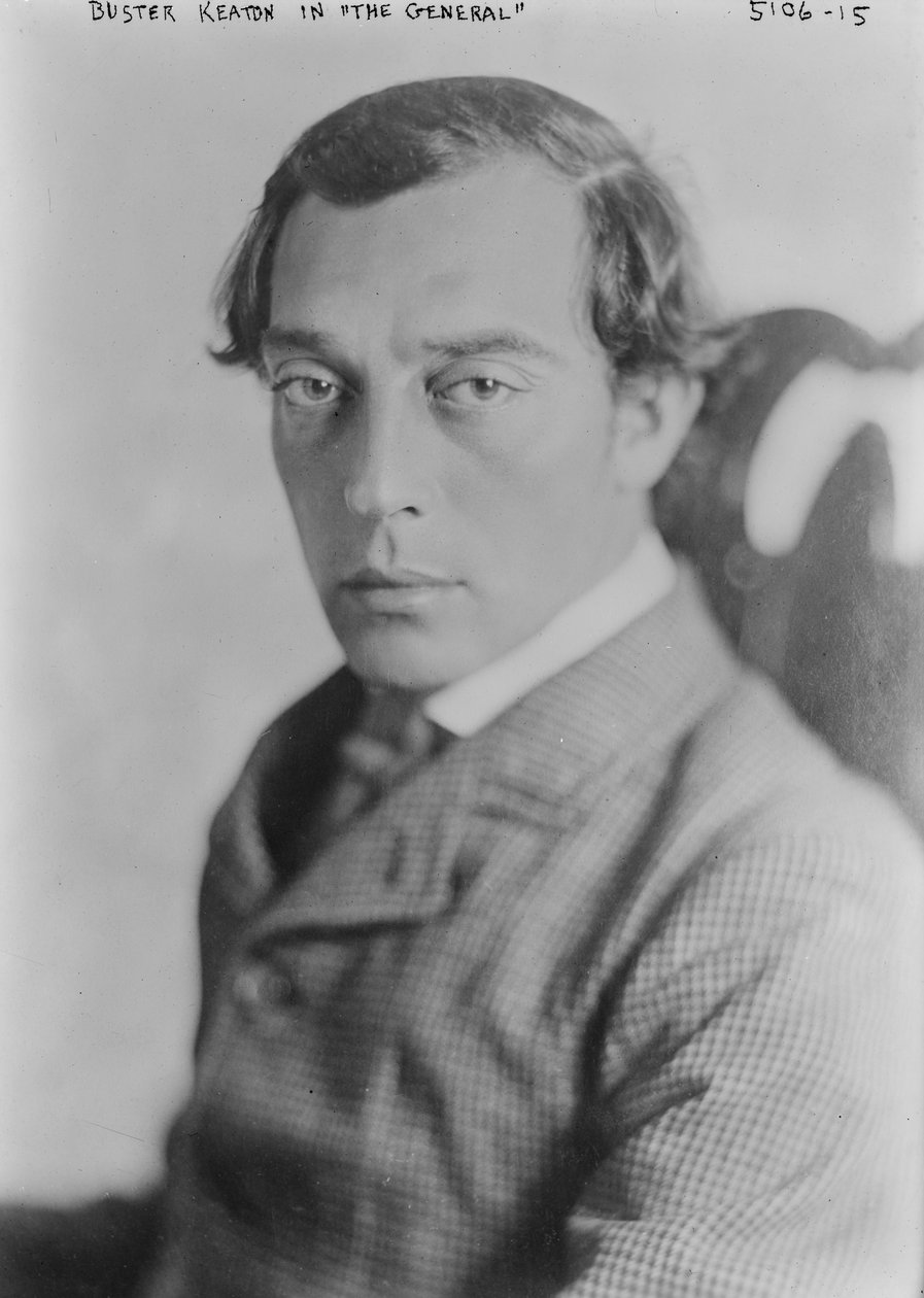 Buster Keaton a "The General"-ban. 1926 körül alkotó: American Photographer