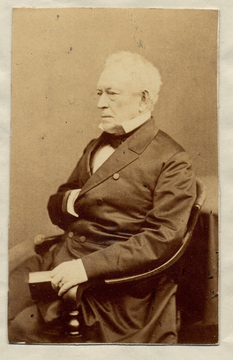Edward Everett (1794-1865), amerikai politikus, 20. amerikai külügyminiszter (albumfotó) alkotó: American Photographer
