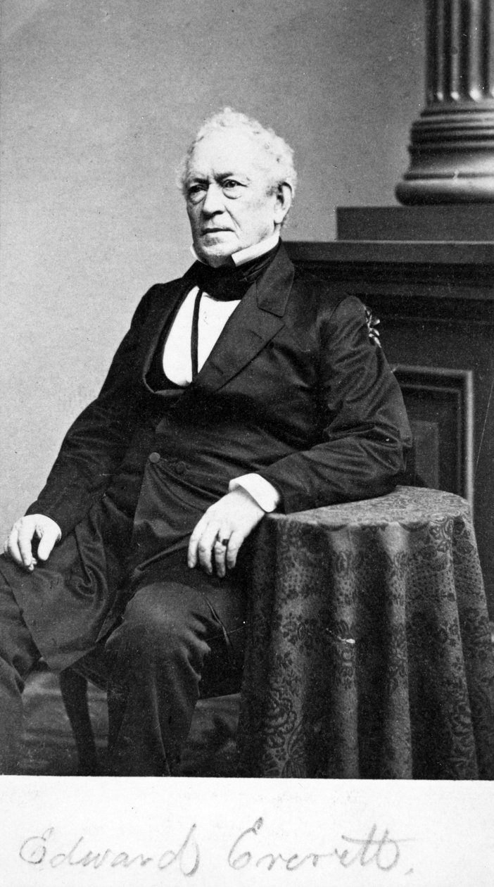Edward Everett, 1860-65 körül alkotó: American Photographer
