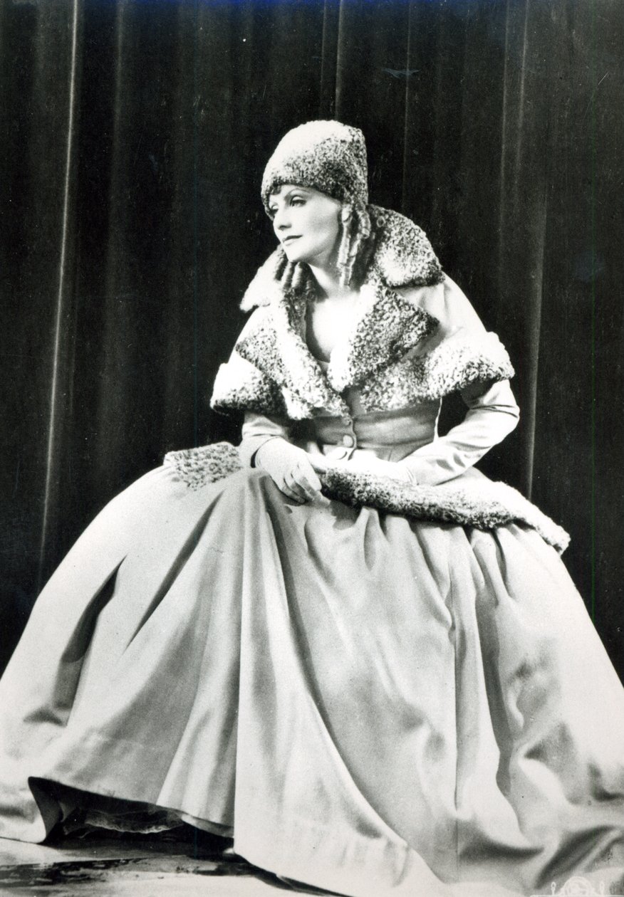 Greta Garbo Anna Karenina szerepében alkotó: American Photographer