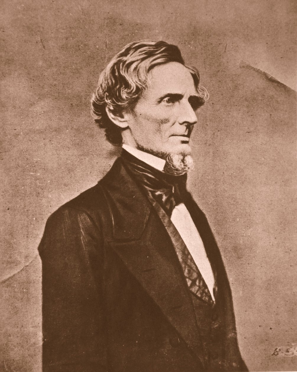 Jefferson Davis (szépia fotó) alkotó: American Photographer