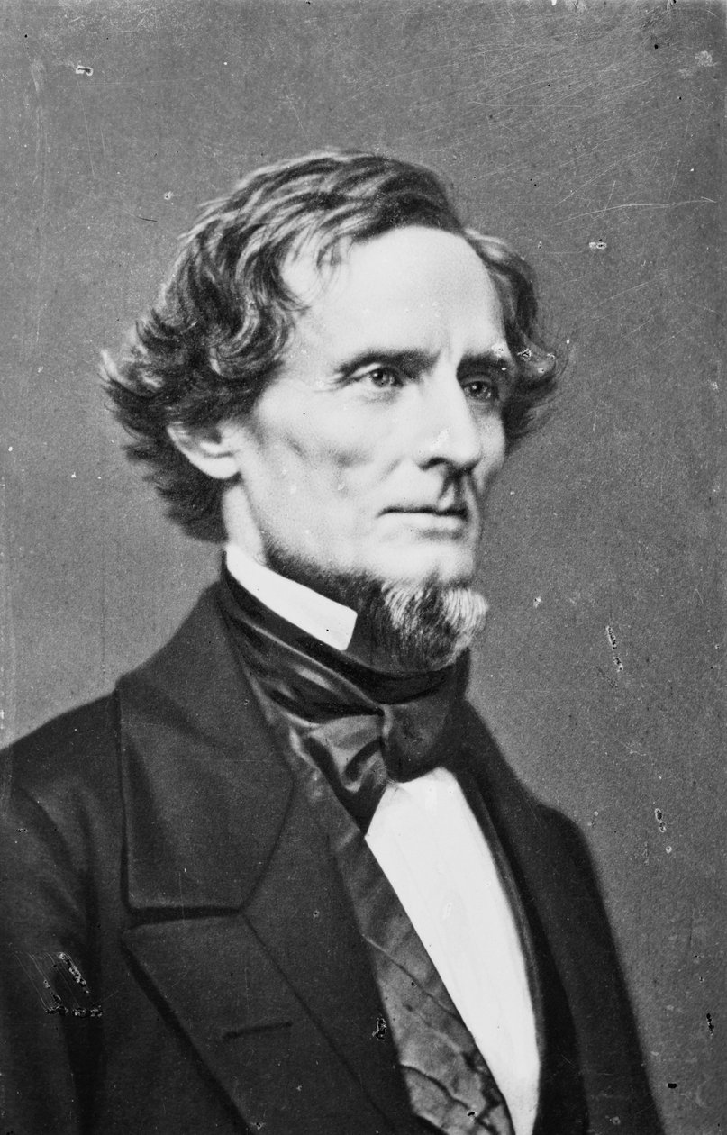 Jefferson Davis, 1855-65 alkotó: American Photographer