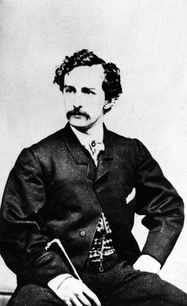 John Wilkes Booth, 1860 körül alkotó: American Photographer