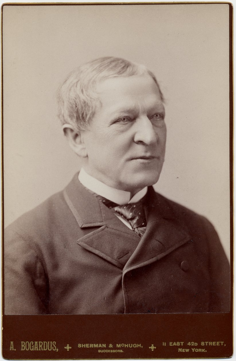 Levi Parsons Morton (1824-1920), az Egyesült Államok 22. alelnöke; fotó: A Bogardus, New York (albumfotó) alkotó: American Photographer