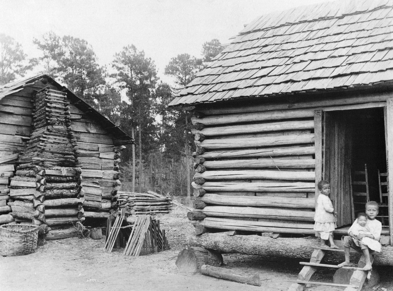 Faházak a floridai Thomasville-ben, 1900 körül alkotó: American Photographer
