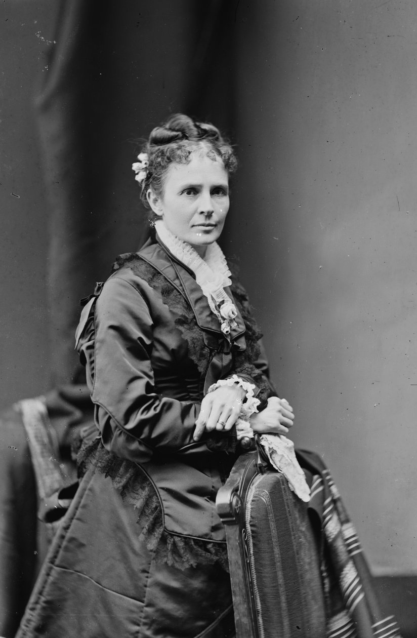 Mrs. James Garfield, 1870-80 alkotó: American Photographer