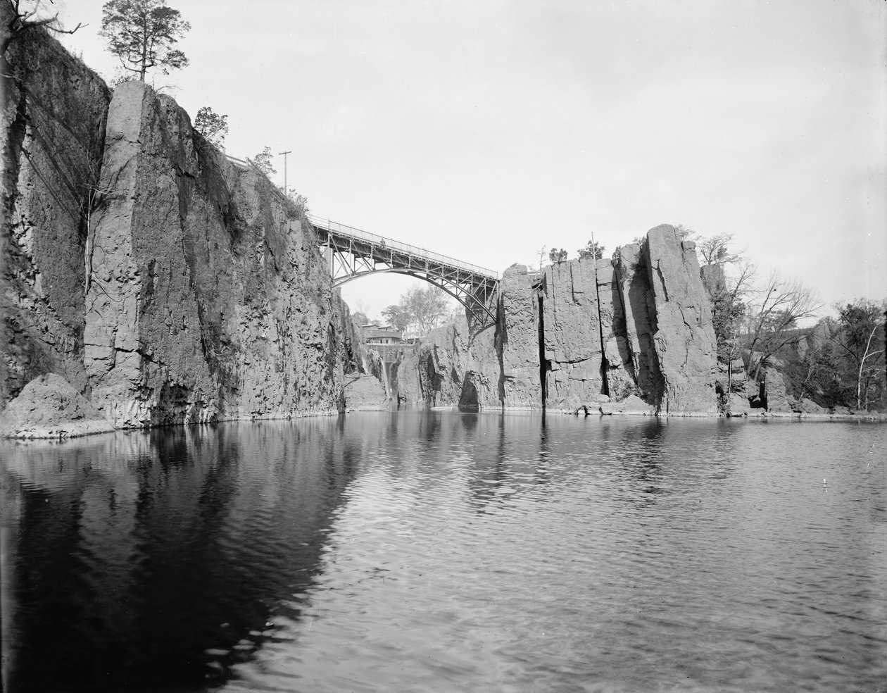 Passaic-vízesés, 1890-1901 alkotó: American Photographer