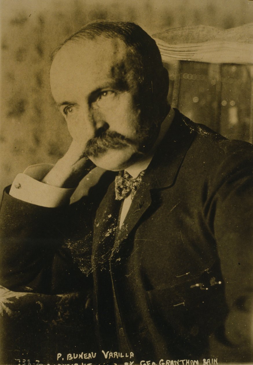 Philippe Bunau-Varilla szorost tervez Panamán keresztül, 1924 körül alkotó: American Photographer