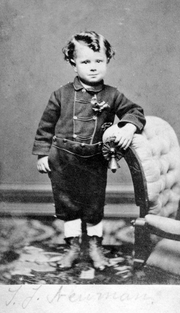 Egy fiatal fiú portréja, 1860 körül alkotó: American Photographer